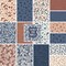Sienna and Indigo 2.5" Strip Roll (Jelly Roll) by Cloud9 (600359)